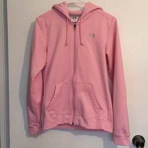 Pink Under Armour sweater